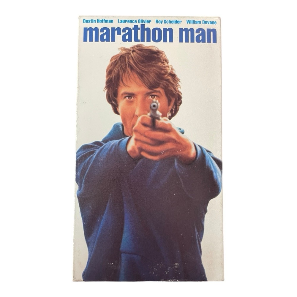 Marathon Man VHS 1991 Dustin Hoffman Roy‎ Scheider Laurence Olivier - Thriller
